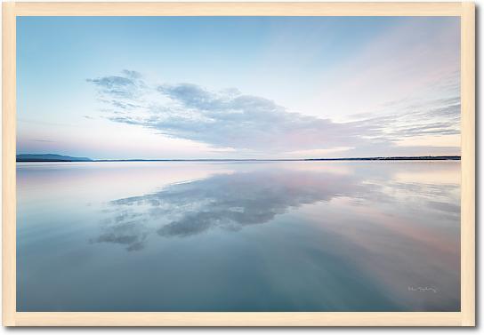 Bellingham Bay Clouds Reflection I von Alan Majchrowitz