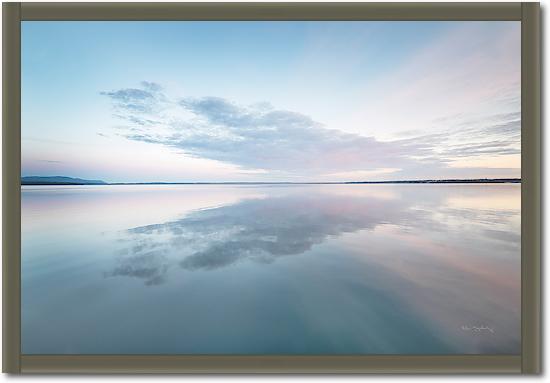 Bellingham Bay Clouds Reflection I von Alan Majchrowitz