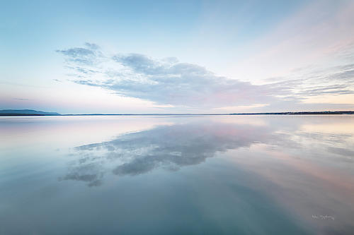 Bellingham Bay Clouds Reflection I von Alan Majchrowitz