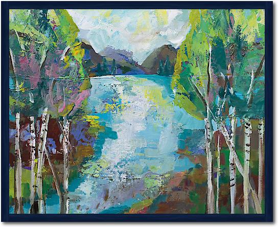 Birch Pond von Jeanette Vertentes