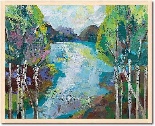 Birch Pond von Jeanette Vertentes