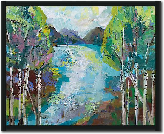 Birch Pond von Jeanette Vertentes