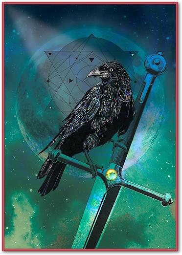 Cosmic Raven von Karin Roberts