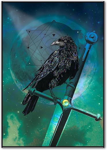 Cosmic Raven von Karin Roberts