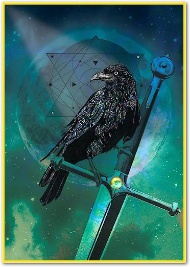 Cosmic Raven von Karin Roberts