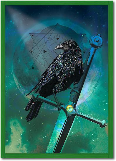 Cosmic Raven von Karin Roberts