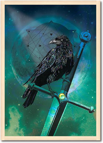 Cosmic Raven von Karin Roberts