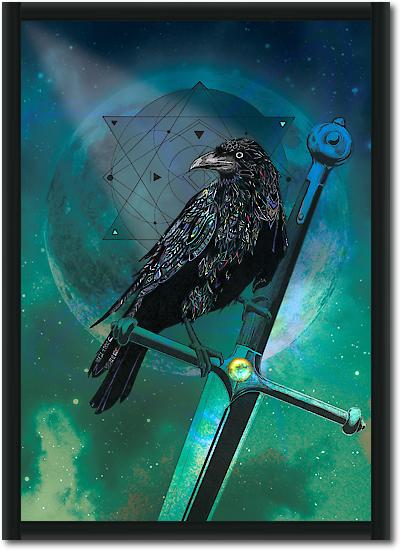 Cosmic Raven von Karin Roberts