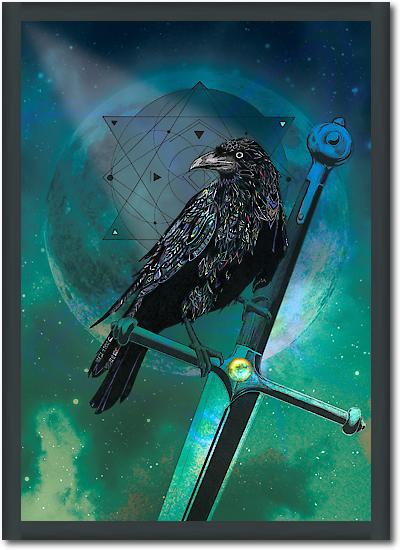 Cosmic Raven von Karin Roberts