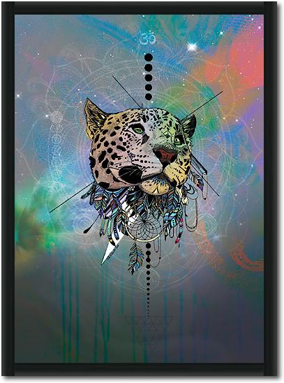 Cosmic Leopard von Karin Roberts