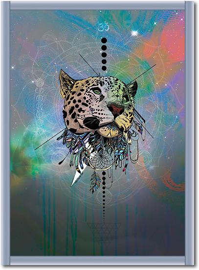 Cosmic Leopard von Karin Roberts