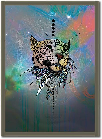 Cosmic Leopard von Karin Roberts