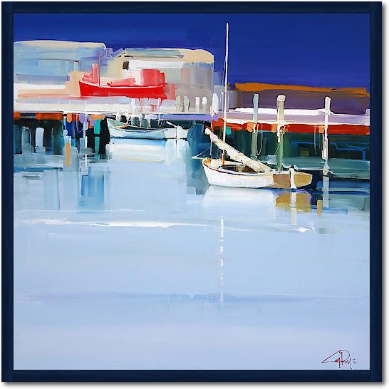 Port Fairy Moorings 2 von Craig Trewin Penny