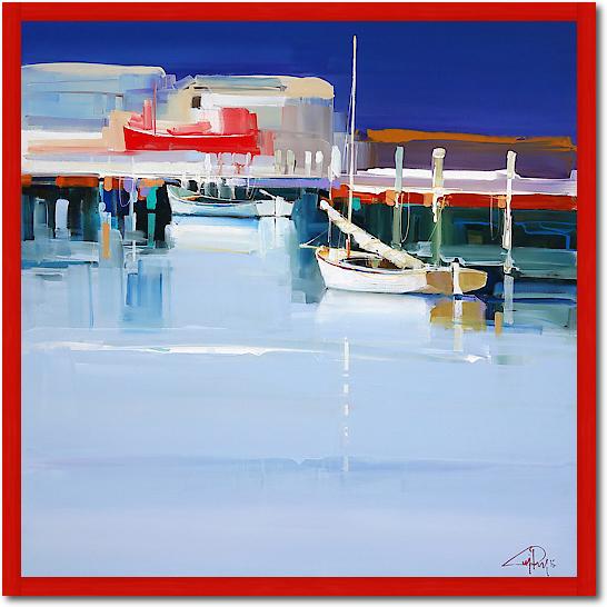 Port Fairy Moorings 2 von Craig Trewin Penny