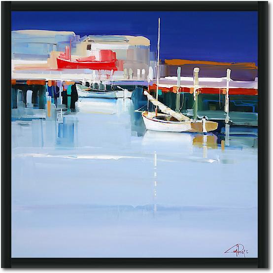 Port Fairy Moorings 2 von Craig Trewin Penny