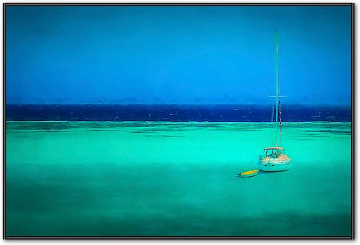 Grenadines Sailboat von Don Schwartz