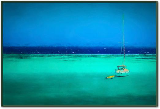 Grenadines Sailboat von Don Schwartz