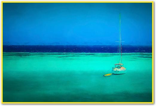 Grenadines Sailboat von Don Schwartz