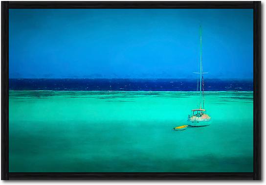 Grenadines Sailboat von Don Schwartz