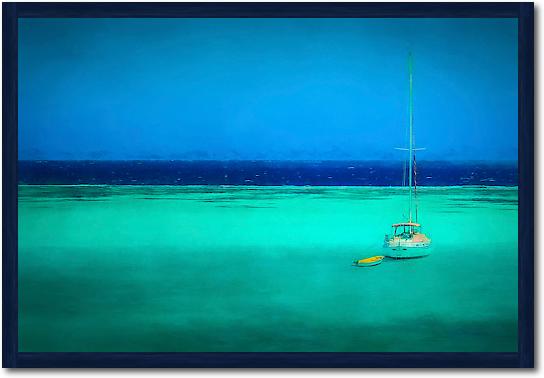 Grenadines Sailboat von Don Schwartz