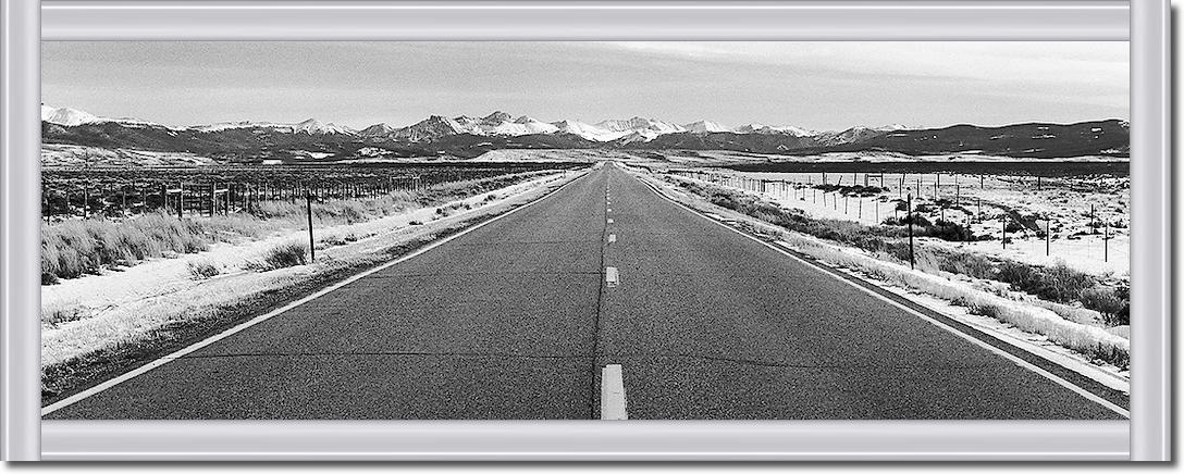 Colorado Walden Rocky Mountain Road von Dave Butcher