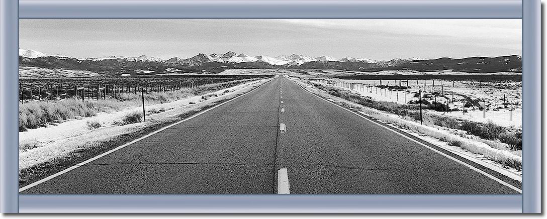 Colorado Walden Rocky Mountain Road von Dave Butcher