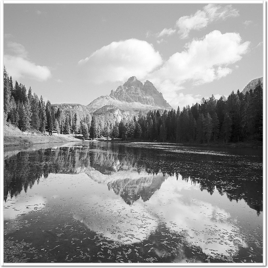 Italy Dolomites Cortin Lago Antorno von Dave Butcher