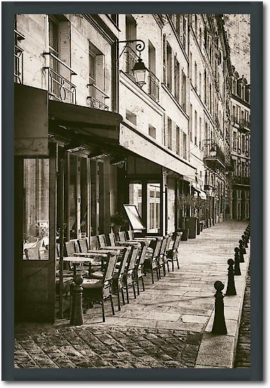 Paris Sidewalk Cafe von Jody Stewart