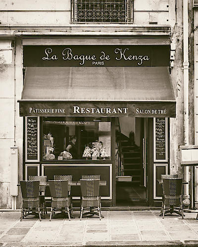 Paris Restaurant von Jody Stewart