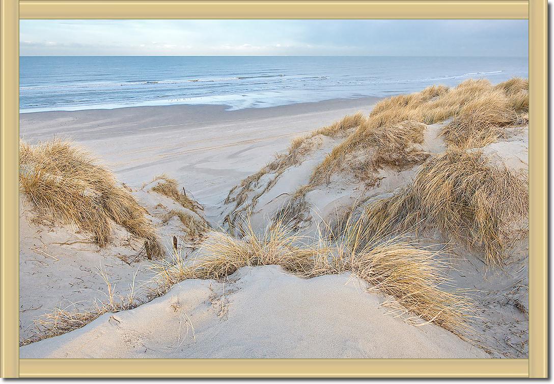 Les dunes - pastel von Georges-Félix Cohen