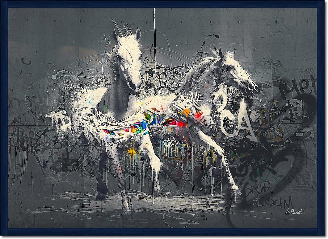 Chevaux Pop von Sylvain Binet