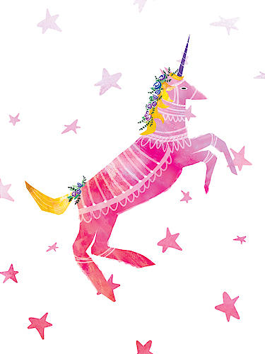 Dancing Unicorn von Crystal Smith