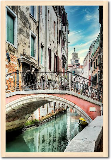 Venetian Canale 21 von Alan Blaustein