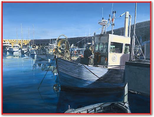 Port des pêcheurs Antibes  von Pascal Pontoire