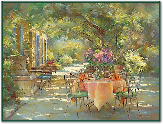 La Terrasse du Mas des Grès von Johan Messely