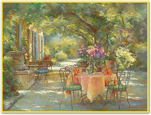 La Terrasse du Mas des Grès von Johan Messely