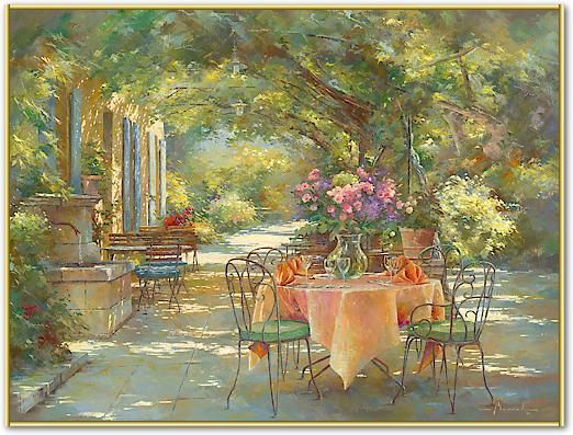 La Terrasse du Mas des Grès von Johan Messely