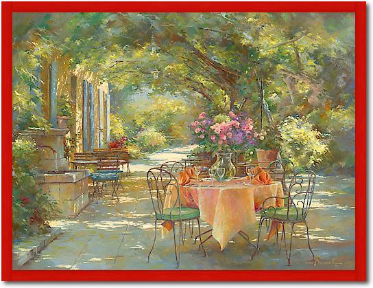 La Terrasse du Mas des Grès von Johan Messely