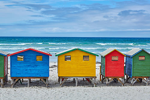 Beach Houses II von Peter Hillert