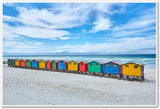 Beach Houses I von Peter Hillert