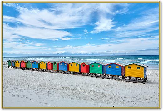 Beach Houses I von Peter Hillert