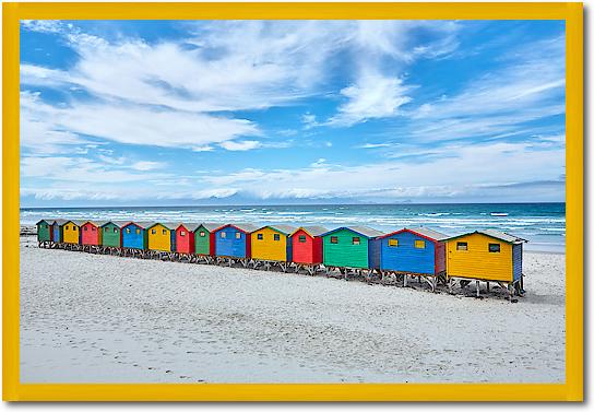 Beach Houses I von Peter Hillert