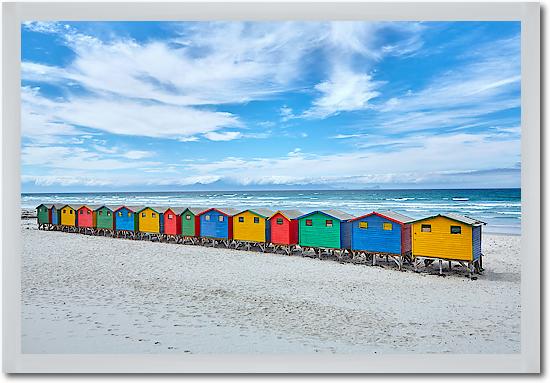 Beach Houses I von Peter Hillert