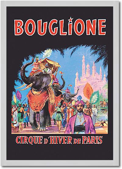 Bouglione - Cirque d'Hiver de Paris von Vintage Elephant