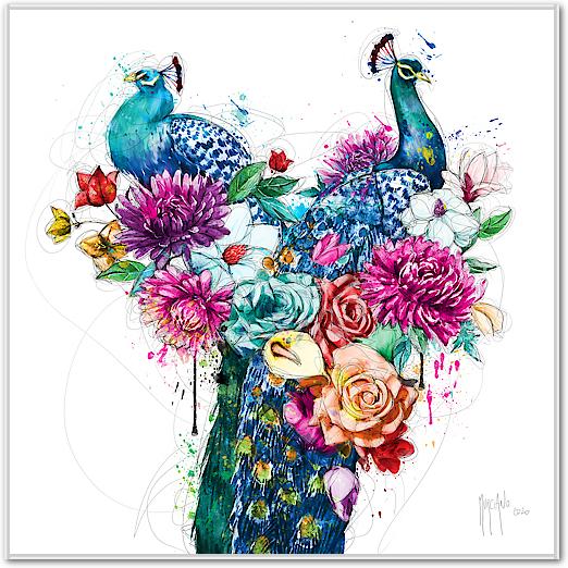 Peacock Flowers von Patrice Murciano