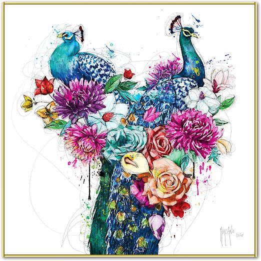 Peacock Flowers von Patrice Murciano