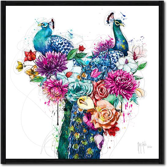 Peacock Flowers von Patrice Murciano