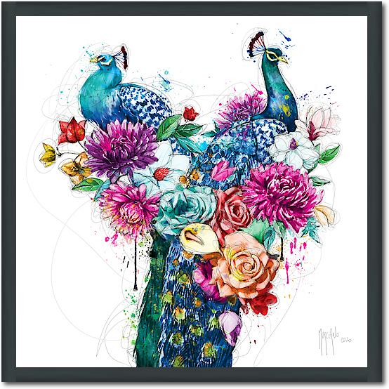 Peacock Flowers von Patrice Murciano