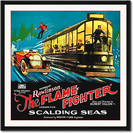 Flame Fighter, 6 sheet, 1925 von Hollywood Photo Archive