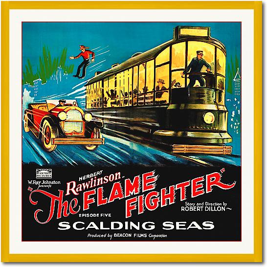 Flame Fighter, 6 sheet, 1925 von Hollywood Photo Archive